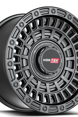 Deal 20" Vortek Off-Road VRD-705 Convoy Matte Black Rims