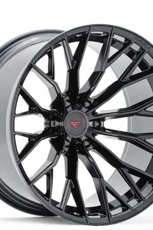 Bulk Order 22" Ferrada Wheels FTR9 Obsidian Black Off-Road Flow Formed Rims