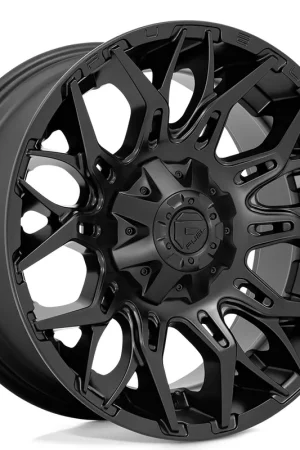 Viral 22" Fuel Wheels D772 Twitch Blackout Off-Road Rims