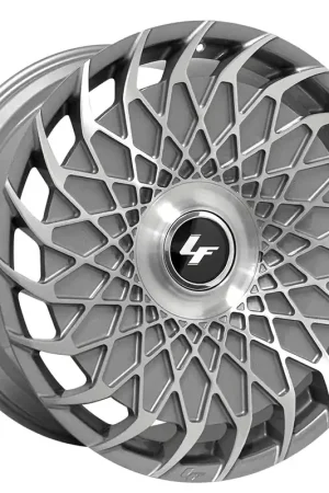 Same Day Shipping 26" Lexani Forged Wheels M-Pluto XL Grey Machined Face Monoblock Forged Rims