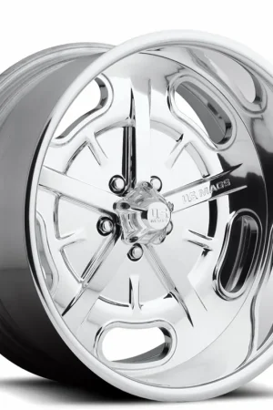 26" U.S. Mags Forged Wheels Bonneville US309 Polished Vintage Forged 2-Piece Rims Free Delivery