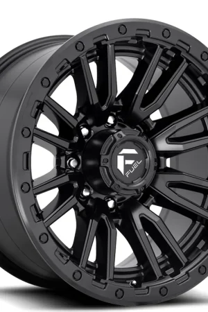 Bargain 22" Fuel Wheels D679 Rebel Matte Black 8-Lug Off-Road Rims