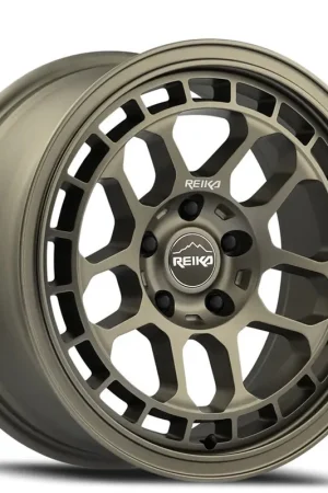 17" Reika Wheels Drifter R30 Bronze Flow Formed Crossover Rims Direct From Manufacturer