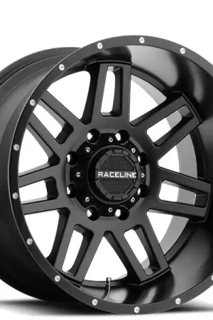18" Raceline Wheels 931B Injector Satin Black Crossover Rims Certified