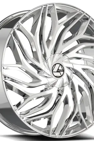 18" Azara Wheels AZA-537 Nano Chrome Rims Fast Shipping