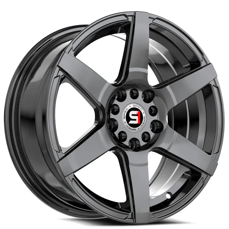 16" SPEC-1 Wheels SPT-34 Gloss Black Rims Get Yours