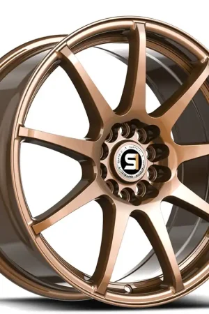 17" SPEC-1 Wheels SP-67 Gloss Bronze Rims Luxury
