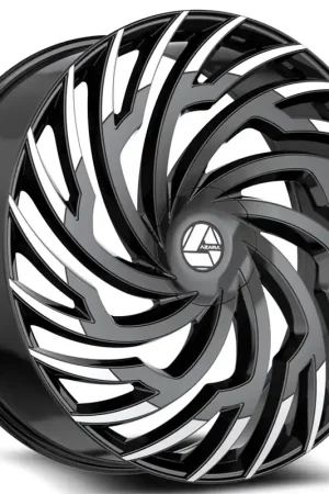 Express Delivery 20" Azara Wheels AZA-536 Gloss Black Machined Rims
