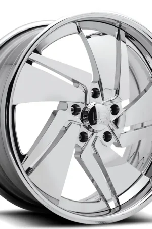 Wholesale 22" U.S. Mags Forged Wheels Phantom US473 Polished with Clear Coat Tuckin Series Rims