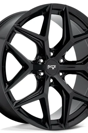 24" Niche Wheels M231 Vice Gloss Black 6-Lug Rims Today Only