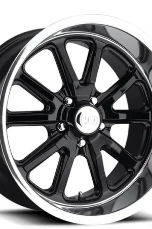 18" U.S. Mags Wheels Rambler U121 Gloss Black with Diamond Cut Lip Rims Best Price