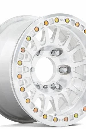 17" KMC Wheels KM445 Impact Beadlock Row Machined Off-Road Monoblack Forged Rims Deal