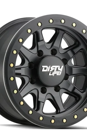 Buy Today 20" Dirty Life Wheels DT-2 9304 Matte Black with Simulated Beadlock Ring Off-Road Rims