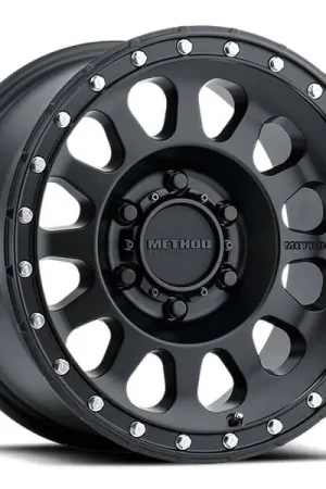 18" Method Wheels 315 Matte Black Off-Road Rims Fan Favorite