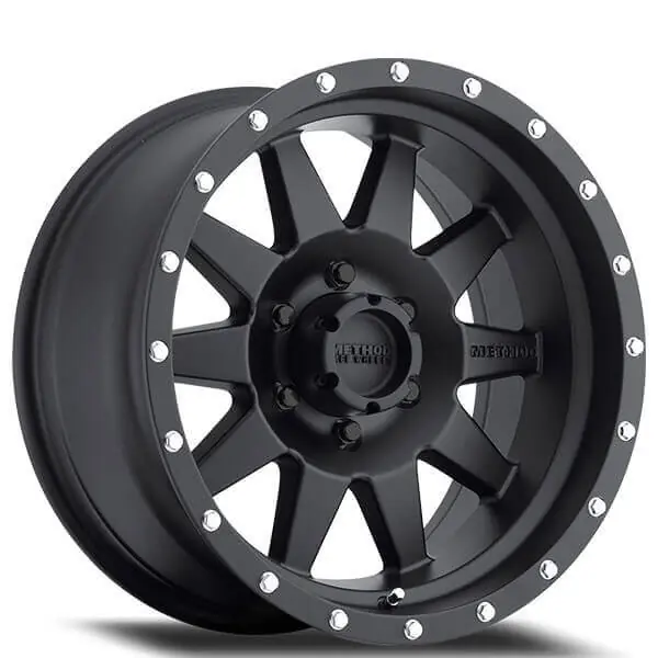 15" Method Wheels 301 The Standard Matte Black Crossover Rims Bargain