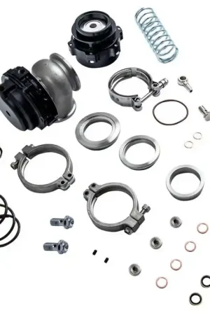 50mm Blow Off Valve with 44mm V-Band External Turbo Wastegate Kit; Black Best Choice