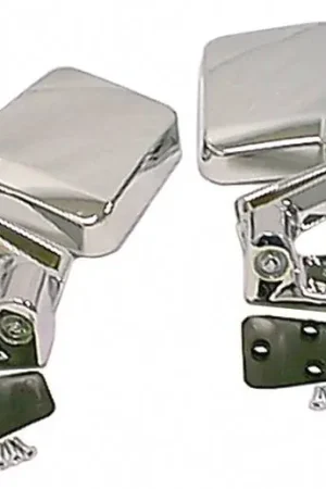 Rugged Ridge Factory Style Mirror - Pair - Chrome Plastic - 11010-04 Special Discount