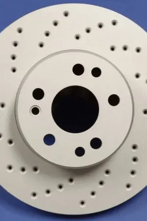 Volvo 940 SP Performance Cross Drilled Solid Rear Rotors - C60-2354 Don’t Miss Out