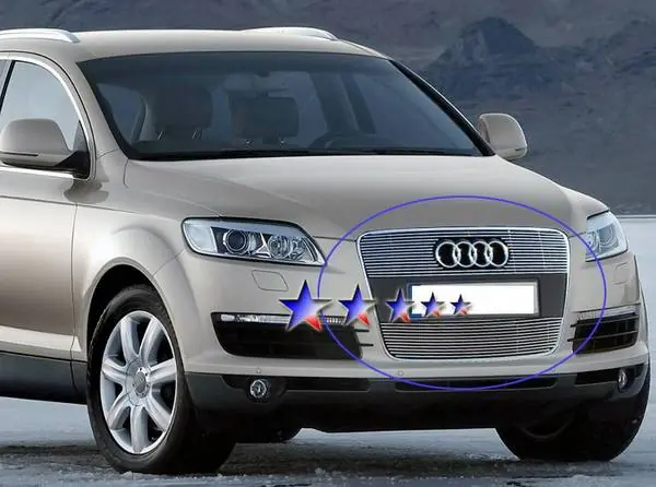 Audi Q7 APS Billet Grille - Upper - Aluminum - B65527A Special Discount