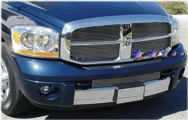 Shop Now Dodge Ram APS Billet Grille - Upper - Aluminum - D65719A