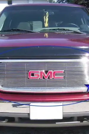 GMC Denali APS Billet Grille - with Logo Opening - Upper - Stainless Steel - G65703S Best Price