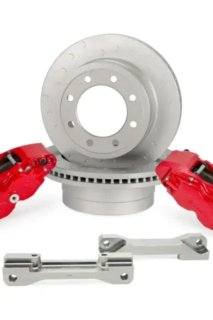 Bulk Order Alcon 2017+ Ford F250/F350 363x38mm Rotors 4 Piston Brake Kit - Rear — PMD Premier Motoring Development