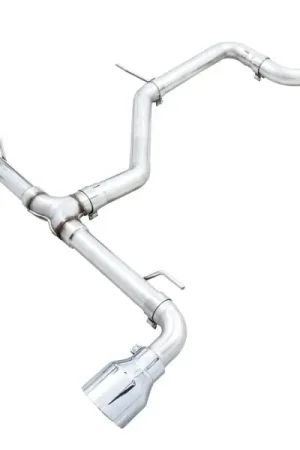 Direct From Factory AWE 2022 VW GTI MK8 Track Edition Exhaust - Chrome Silver Tips — PMD Premier Motoring Development