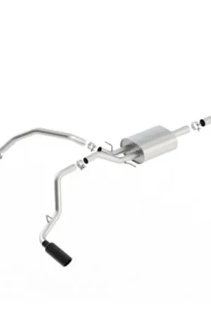 New Release Borla 14-16 Chevrolet Silverado 1500 5.3L ATAK Catback Exhaust w/ Blac — PMD Premier Motoring Development