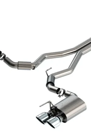 Top Rated Borla 2020 Ford GT500 5.2L AT 3in ATAK CatBack Exhaust w/ Chrome Tips — PMD Premier Motoring Development
