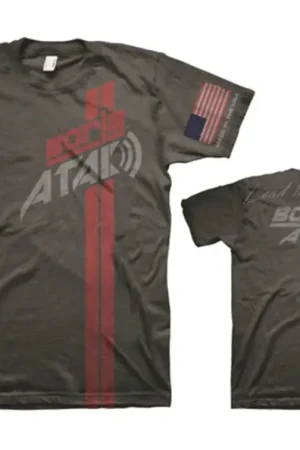 Budget Borla Mens ATAK T-Shirt Charcoal - Small — PMD Premier Motoring Development