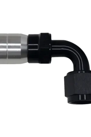 Markdown DeatschWerks 8AN Female Swivel 90-Degree Crimping Style Hose End CPE - — PMD Premier Motoring Development