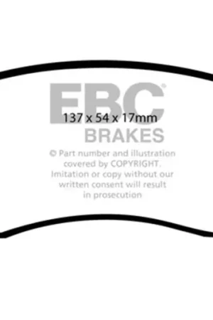 EBC 91-97 Infiniti G20 2.0 Greenstuff Front Brake Pads — PMD Premier Motoring Development New Release