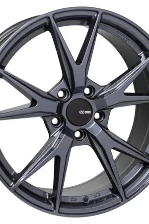 Express Delivery Enkei Phoenix 17x7.5 45mm Offset 5x100 72.6mm Bore Blue Gunmetal Wheel — PMD Premier Motoring Development
