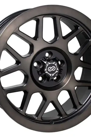 Luxury Enkei Matrix 17x9 6x139.7 10mm Offset 108mm Bore Brushed Black Wheel — PMD Premier Motoring Development