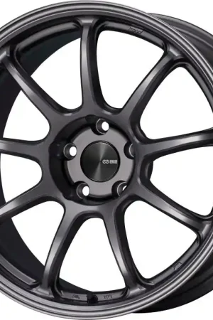 Exclusive Enkei PF09 18x10.5 5x114.3 15mm Offset 75mm Bore Dark Silver Wheel — PMD Premier Motoring Development