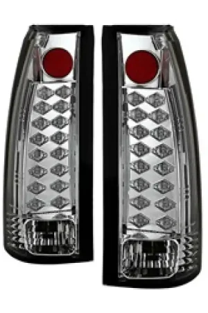 Spyder Chevy C/K Series 1500 88-98/Blazer 92-94 LED Tail Lights Chrm A — PMD Premier Motoring Development Money Back Guarantee