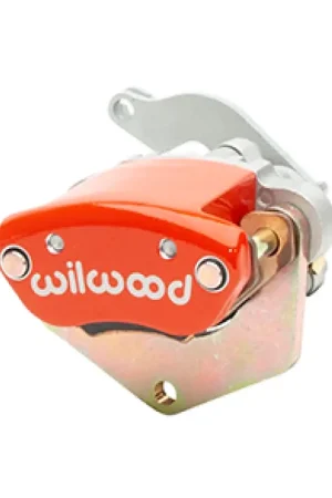Authentic Wilwood Caliper-MC4 Mechanical-L/H - Red w/ Logo 1.19in Piston .81in D — PMD Premier Motoring Development