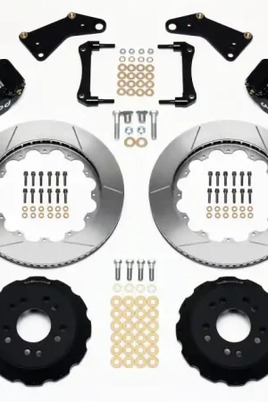 Direct From Factory Wilwood Narrow Superlite 6R Front Hat Kit 14.00in 65-82 Corvette C2/C3 — PMD Premier Motoring Development