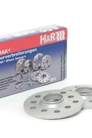 Premium H&R Trak+ 11mm DR Spacer Bolt Pattern 5/112 CB 66.5mm Bolt Thread 14x1 — PMD Premier Motoring Development