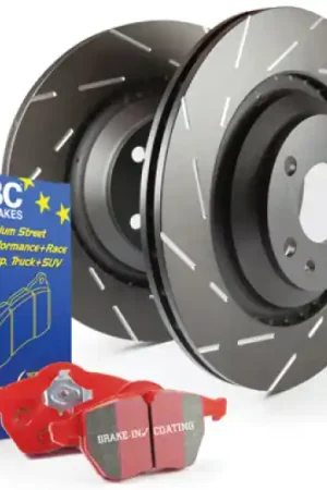 Warranty Included EBC S4 Brake Pad and Rotor Kit — PMD Premier Motoring Development