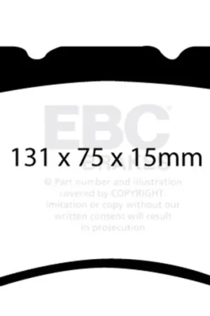 Today Only EBC 04-05 Cadillac CTS-V 5.7 Ultimax2 Front Brake Pads — PMD Premier Motoring Development