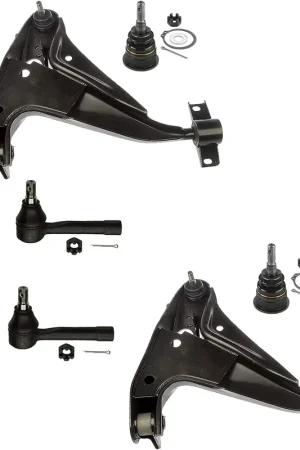 10pc Front Lower Control Arms Tie Rods Sway Bar Links Suspension Kit Last Chance