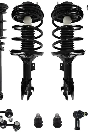 12pc Front & Rear Struts Sway Bar Links Outer Tie Rods Suspension Kit Special Discount