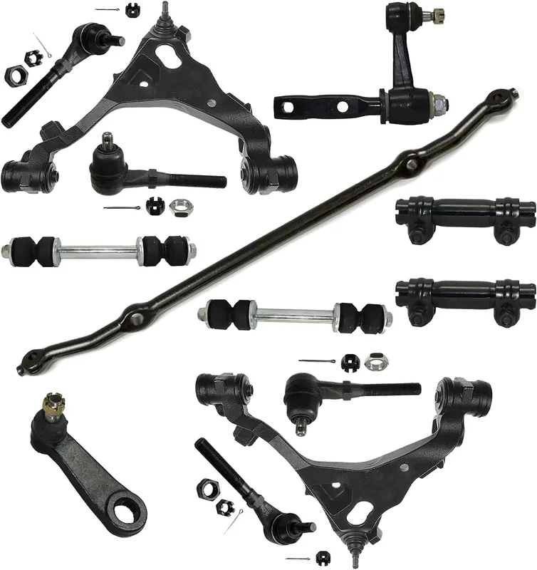 13pc Front Lower Control Arms Sway Bar Links Tie Rods Suspension Kit Shop Now