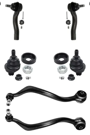 10pc Front Lower Forward Rearward Control Arms Upper Ball Joints Suspension Kit Next Day Delivery
