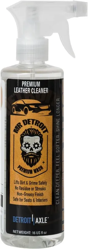 16oz Premium Leather Cleaner - Safely Remove Dirt & Stains for Car Seats and More Cheap
