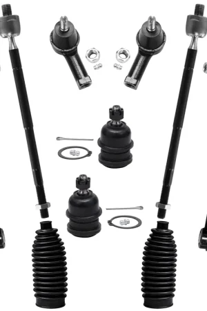 10pc Front Inner Outer Tie Rods Sway Bar Links Lower Ball Joints Suspension Kit Special Discount
