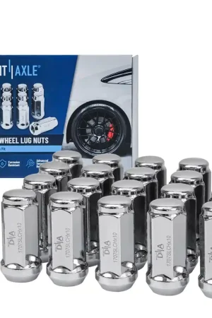 20pc 12x1.5 Chrome Wheel Lug Nuts Limited Edition