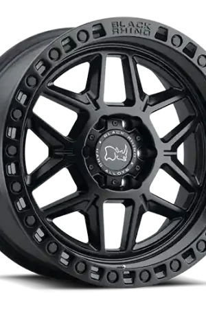 New Release Black Rhino Kelso Wheel 20x9 5x127 Matte Black -18mm - FREE T-SHIRT INCLUDED!