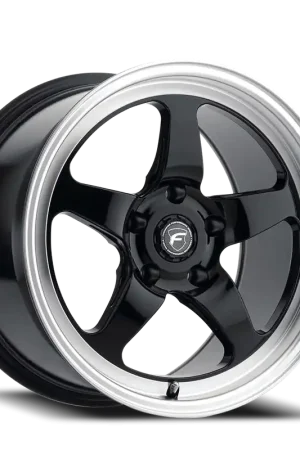 Forgestar D5 Drag Wheel 17x5 5x139.7 Gloss Black Machined -19mm - FREE T-SHIRT INCLUDED! Sale